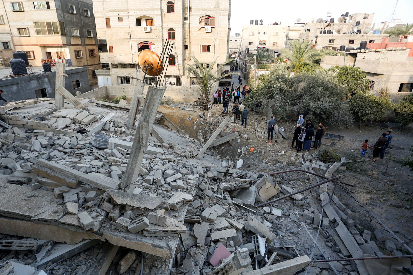 הרס עצום: תיעוד נרחב מתוככי עזה המופגזת