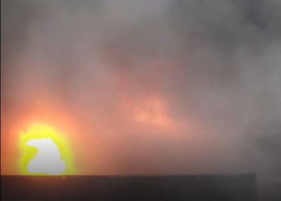 כך נפל אמש טיל ה'באדר 3' בלב אשדוד. צפו