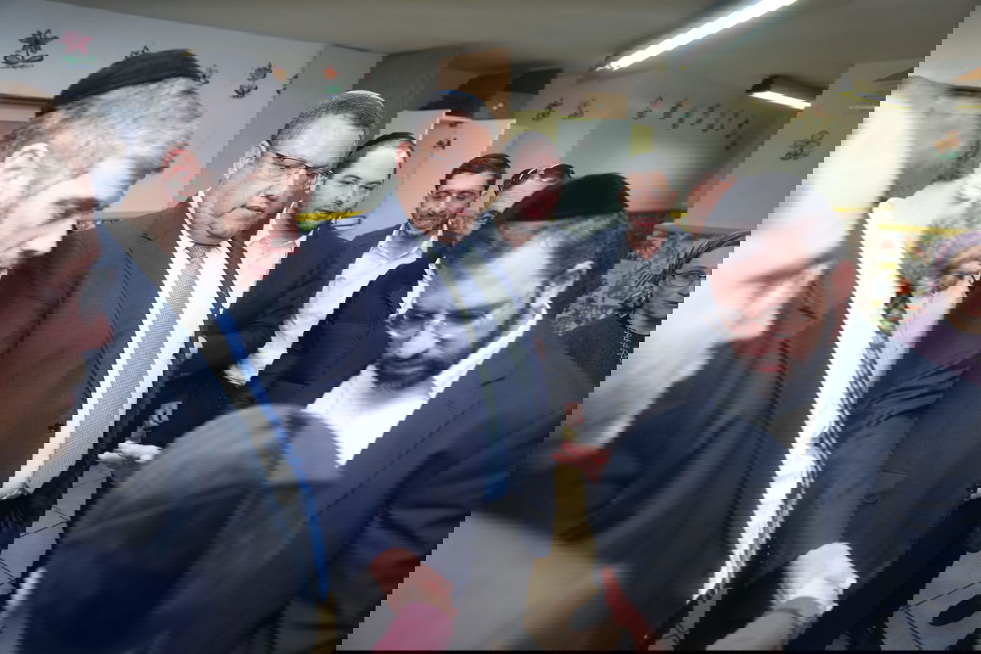 ר"ע ירושלים משה ליאון בסיורו בביה"ס לאוטיסטים 'שתילים' הר נוף: "אני מחויב לסייע לכם"