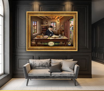 יצירת המופת של הרה''ק רבי ישעיה זיע"א בשילוב הקמיע המסוגל לישועות