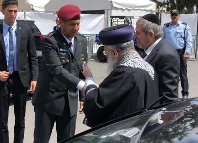 הראשון לציון והרמטכ"ל, הבוקר בהר הרצל