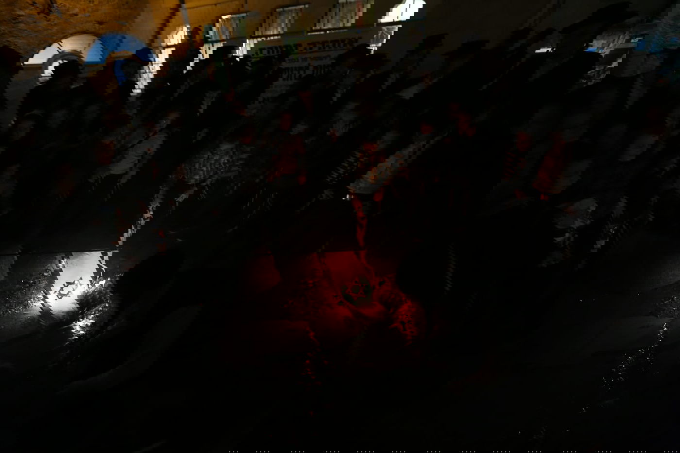 קיצונים תקפו רכב כיבוי - בגלל דגל ישראל