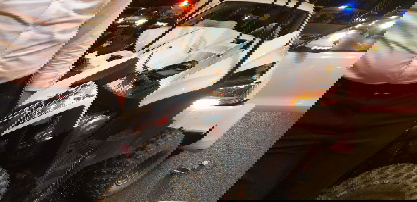 שוב אותו הכביש: אברך נהג בטרקטורון בירושלים ונפצע בתאונה