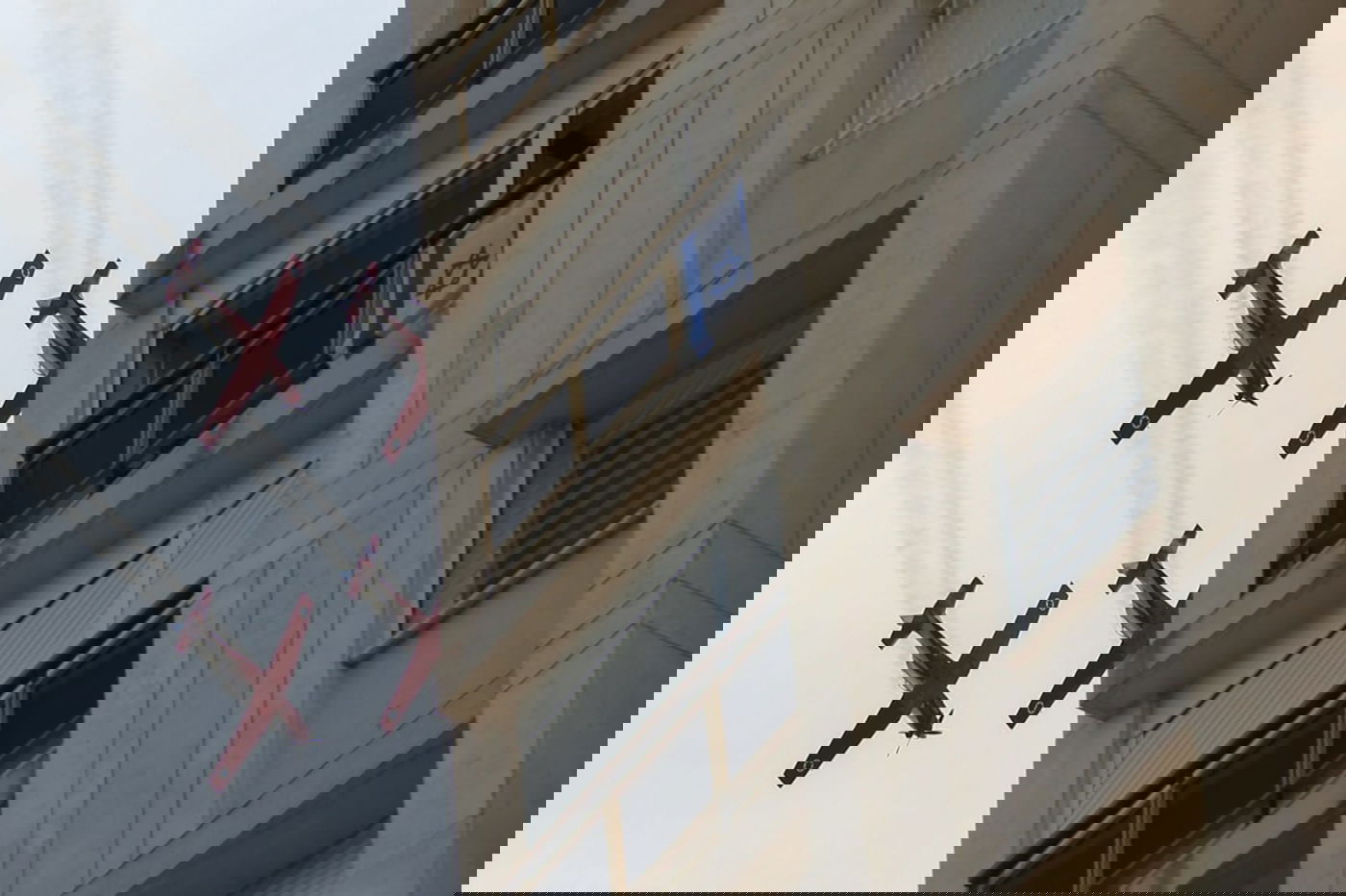 צפו בתיעוד: מטס חיל האוויר בשמי ירושלים