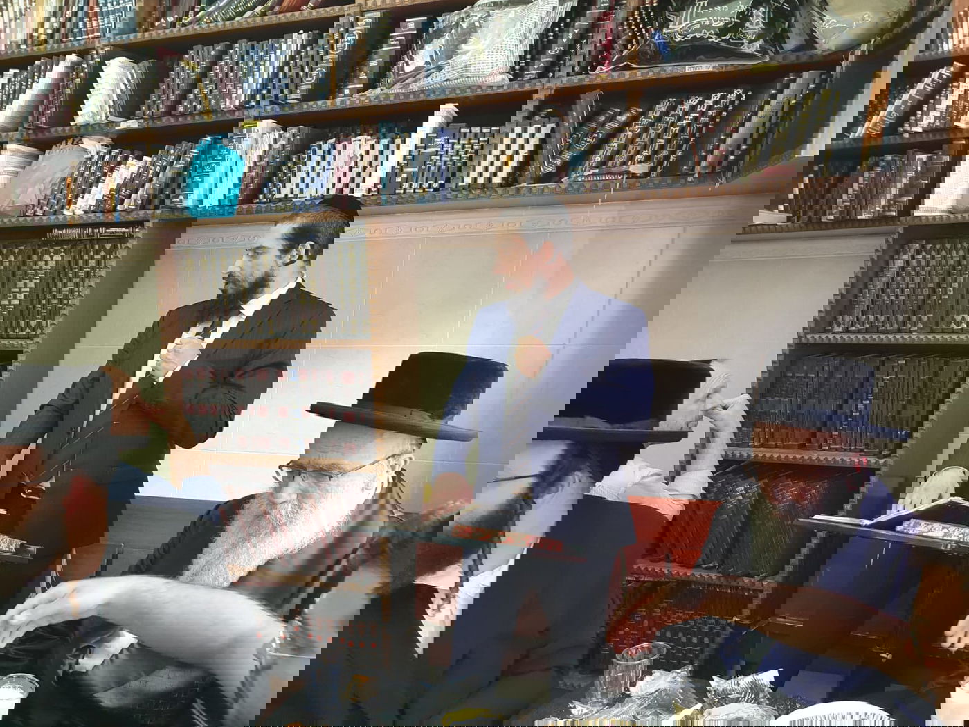 הקהילה חגגה את סיום הש"ס של אחד מחבריה