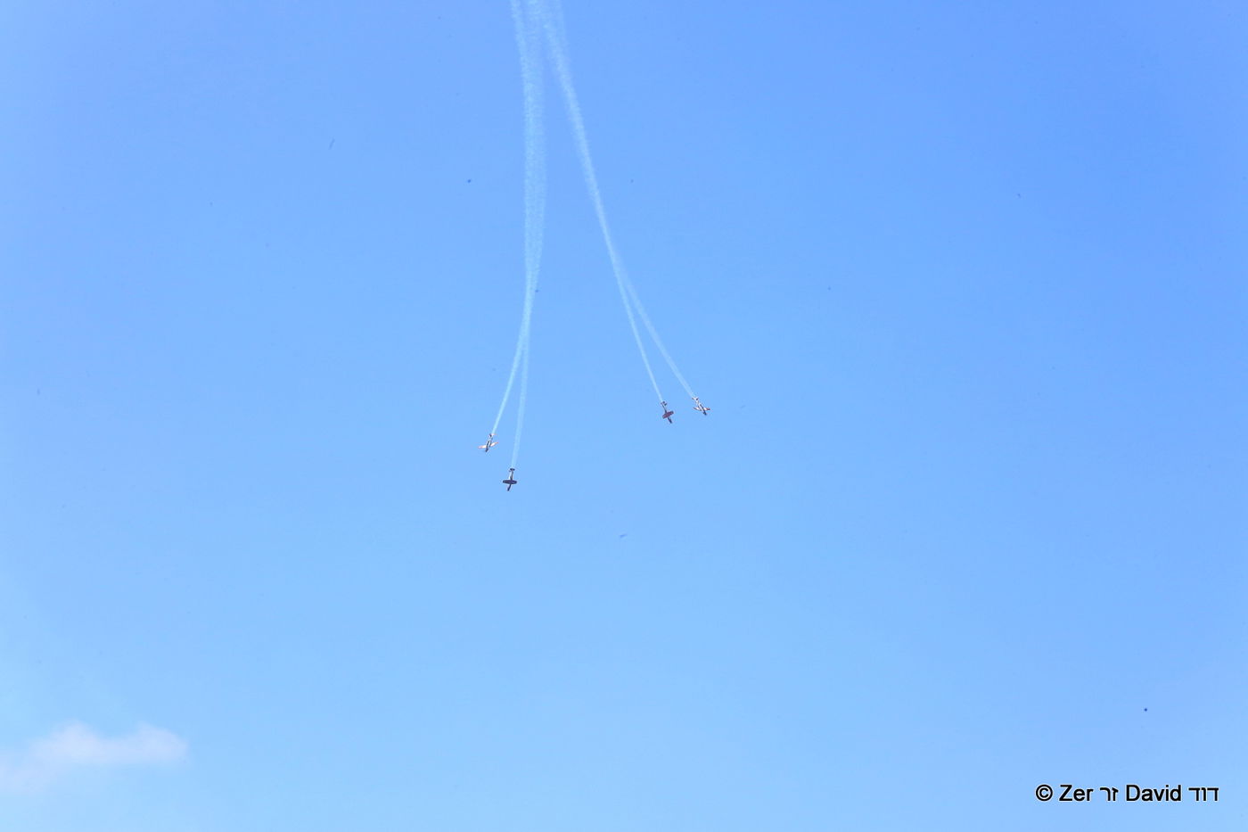 דוד זר ובנו צילמו יחד את המטס והמשט | צפו