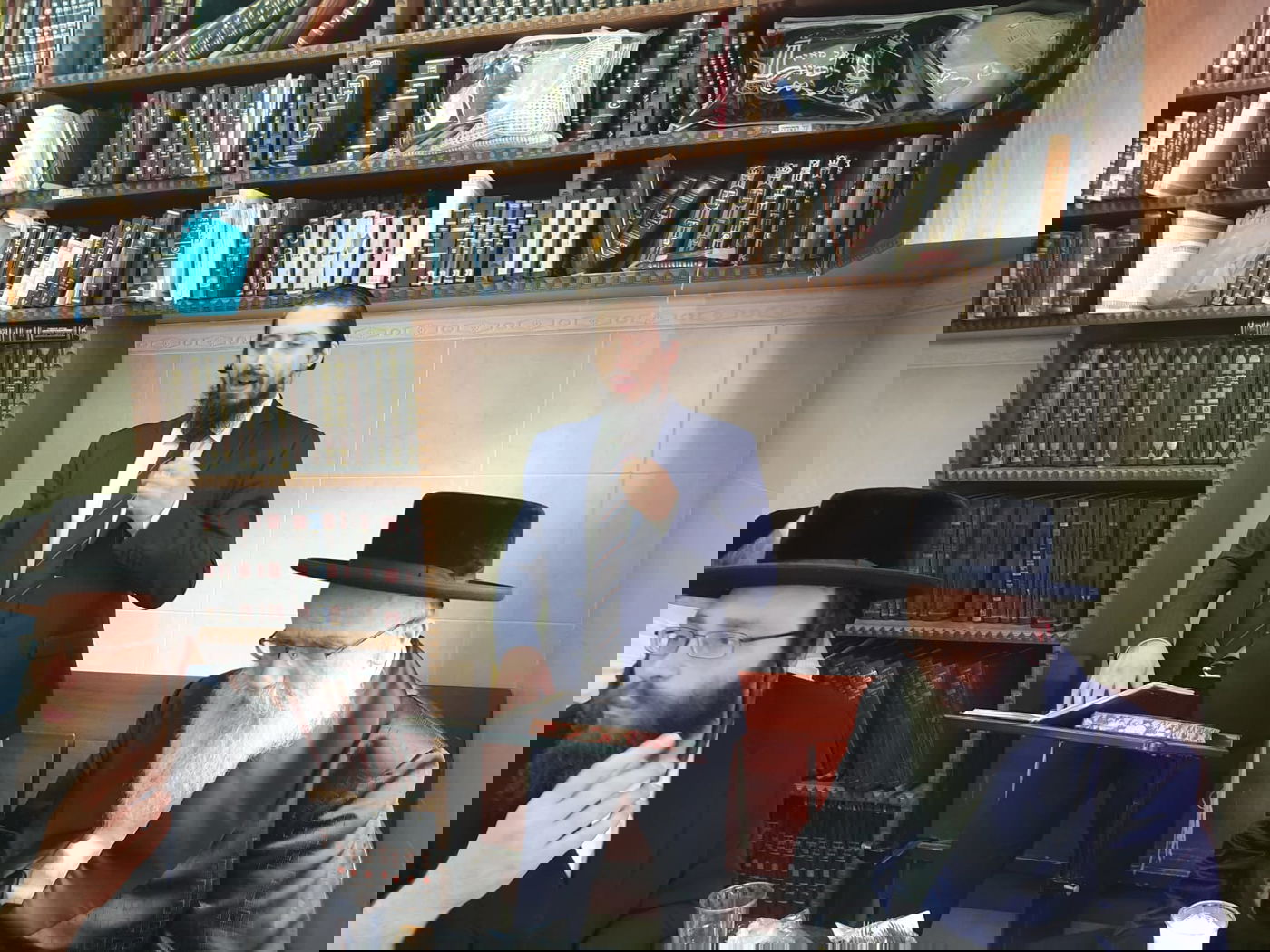 הקהילה חגגה את סיום הש"ס של אחד מחבריה