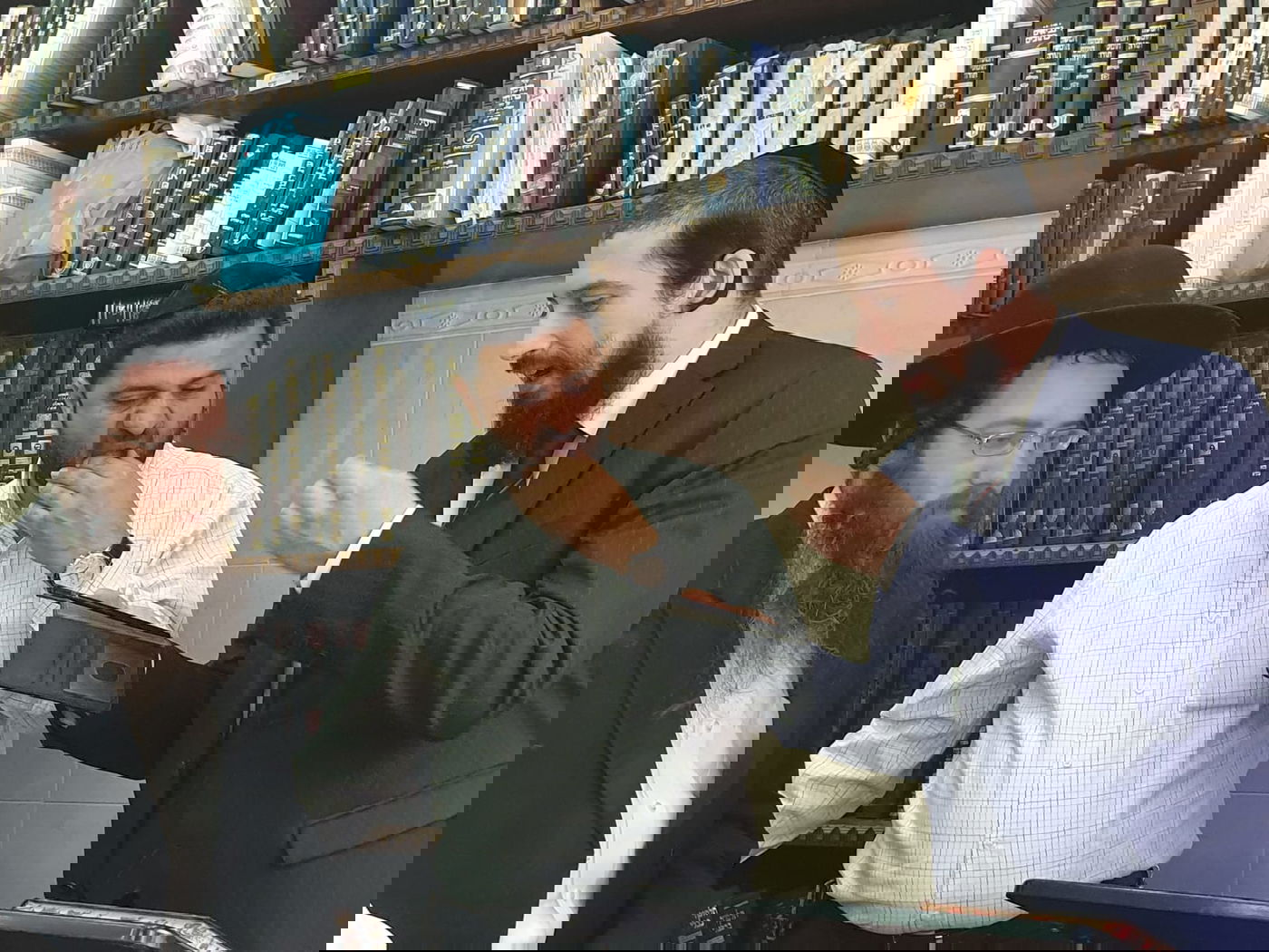 הקהילה חגגה את סיום הש"ס של אחד מחבריה