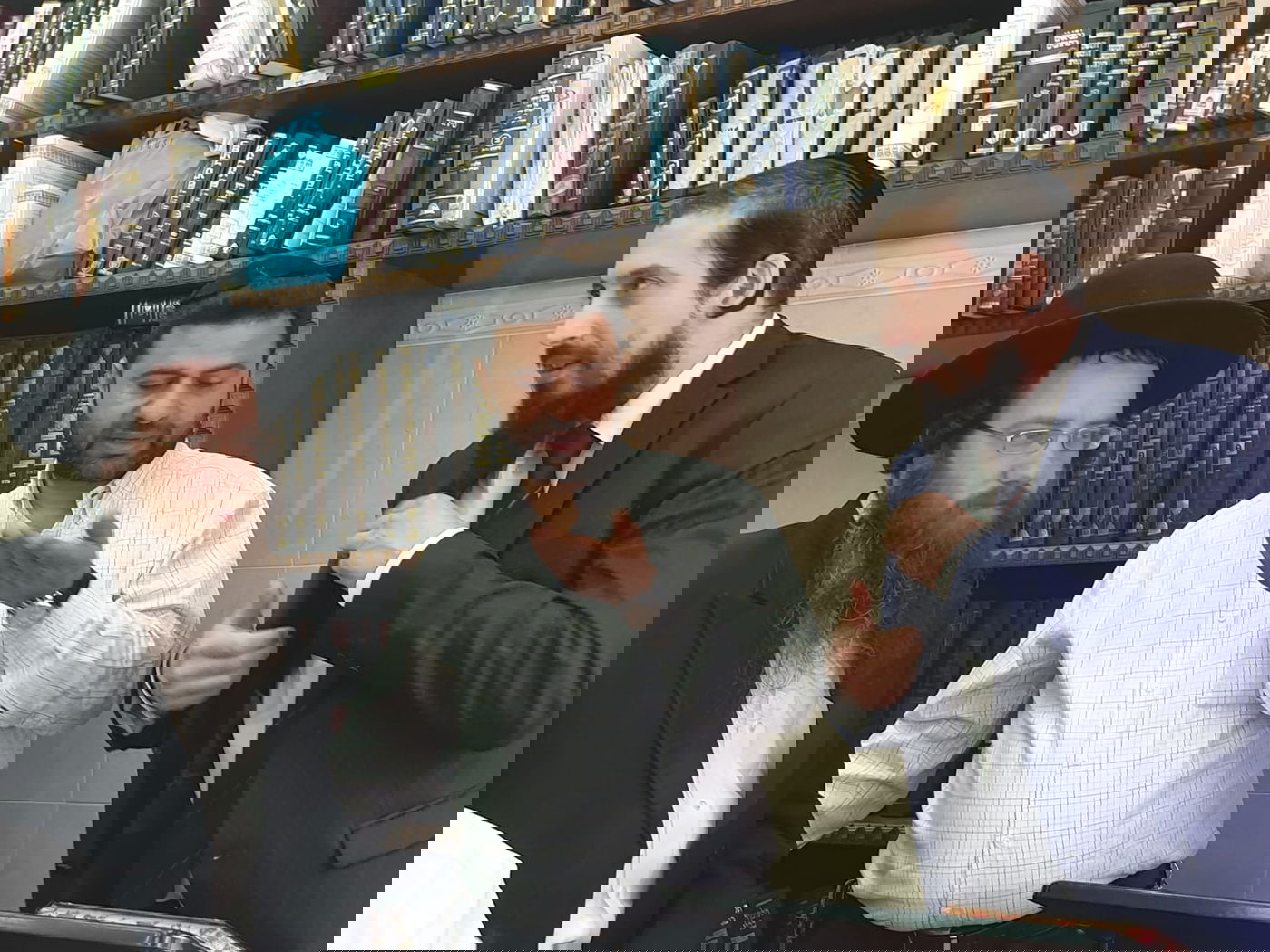 הקהילה חגגה את סיום הש"ס של אחד מחבריה