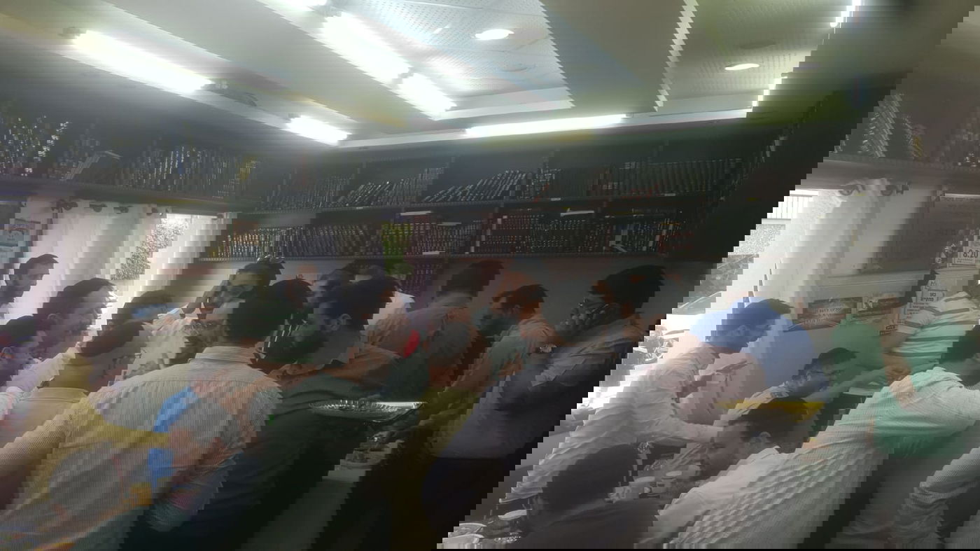 הקהילה חגגה את סיום הש"ס של אחד מחבריה