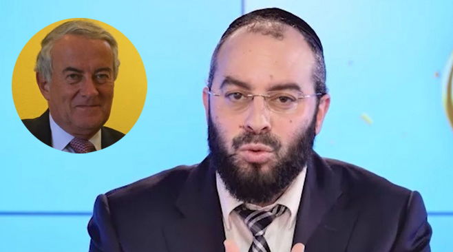 הרב נחמיה רוטנברג והנגיד פריד