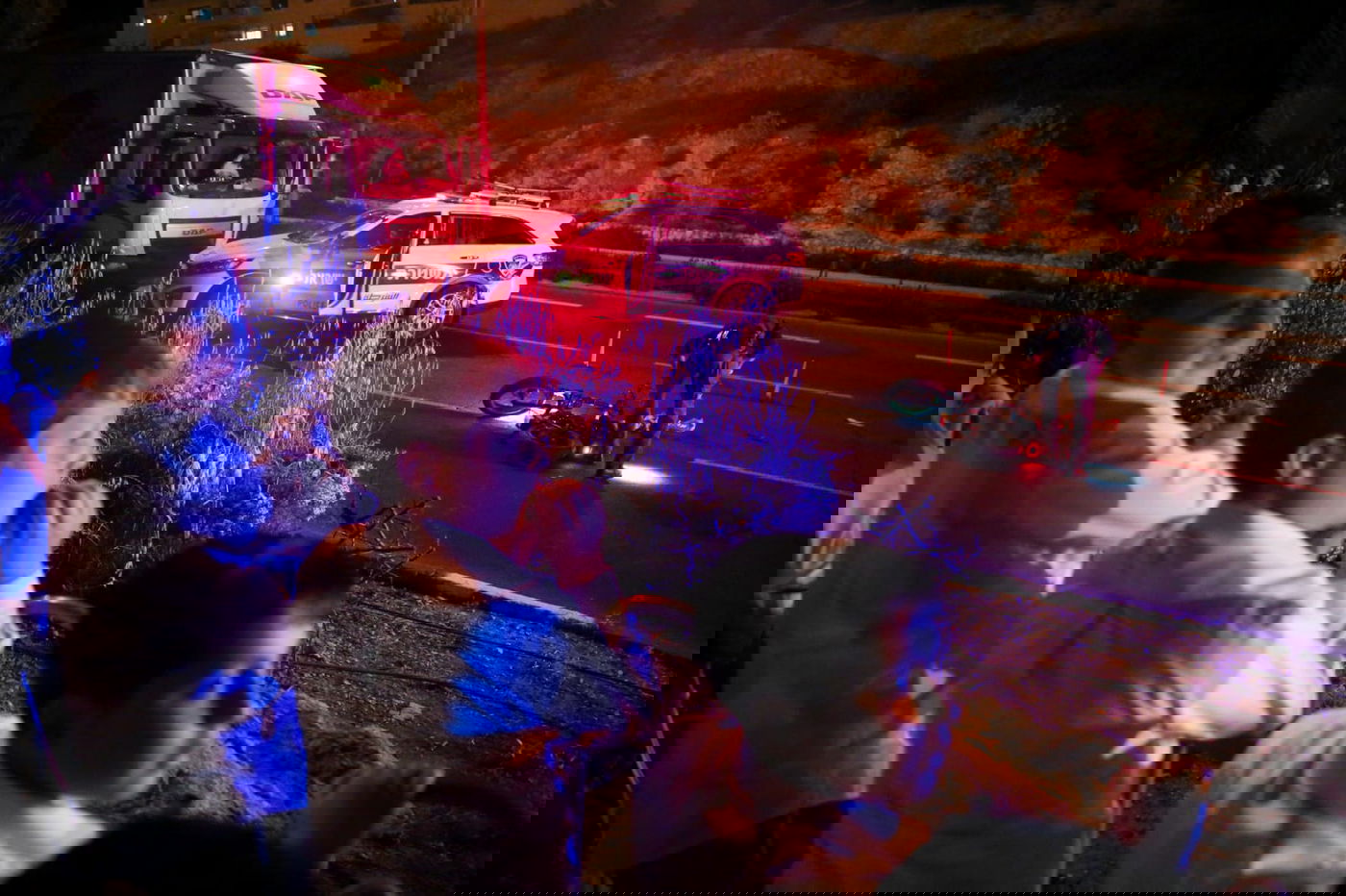 'פגע וברח'? רוכב אופניים נפצע קשה בתאונה