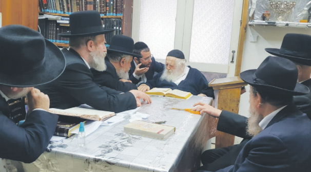 המשלחת בבית הגר"ח