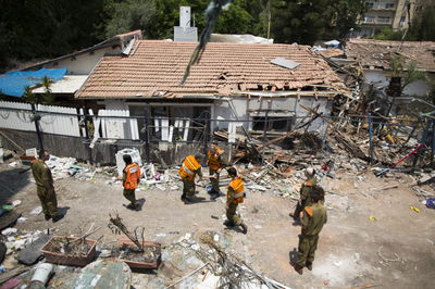 הירי מעזה גרם נזק ל-522 בתים בישראל