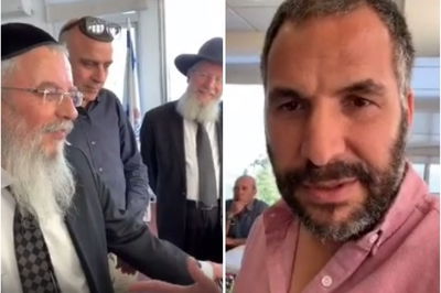 צפו: רון קובי ביטל את השייט עם ספרי התורה