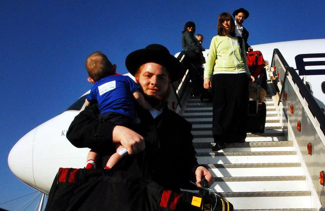 נוחתים בישראל. אילוסטרציה