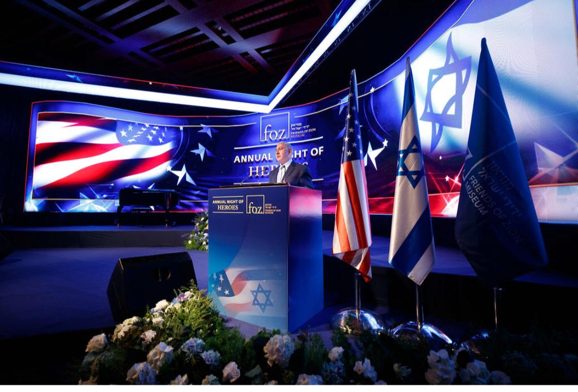 ראש הממשלה נואם בטקס