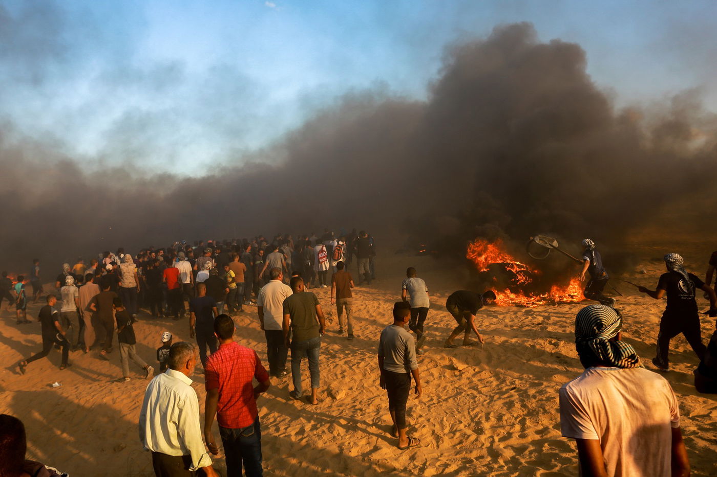 ההפגנות על הגדר