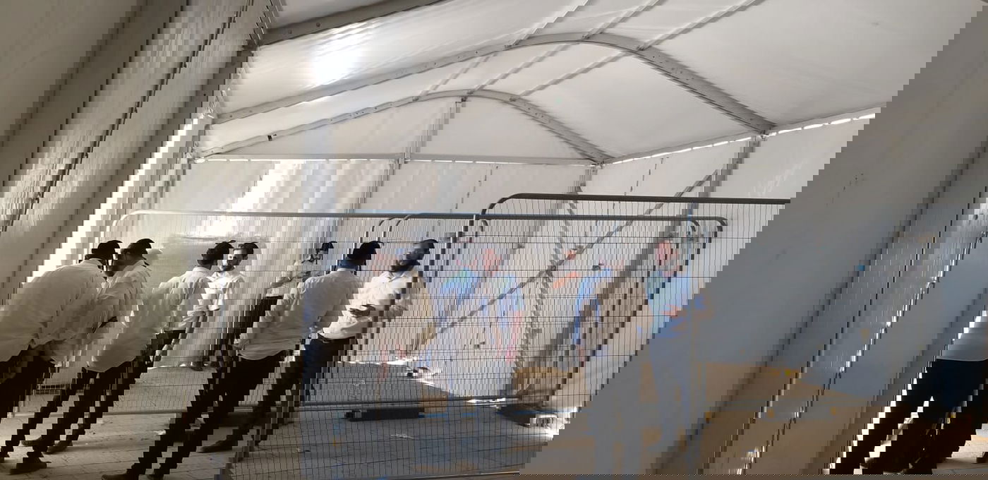 הושלמה ההיערכות של איחוד הצלה לאבטחת הרבבות במירון