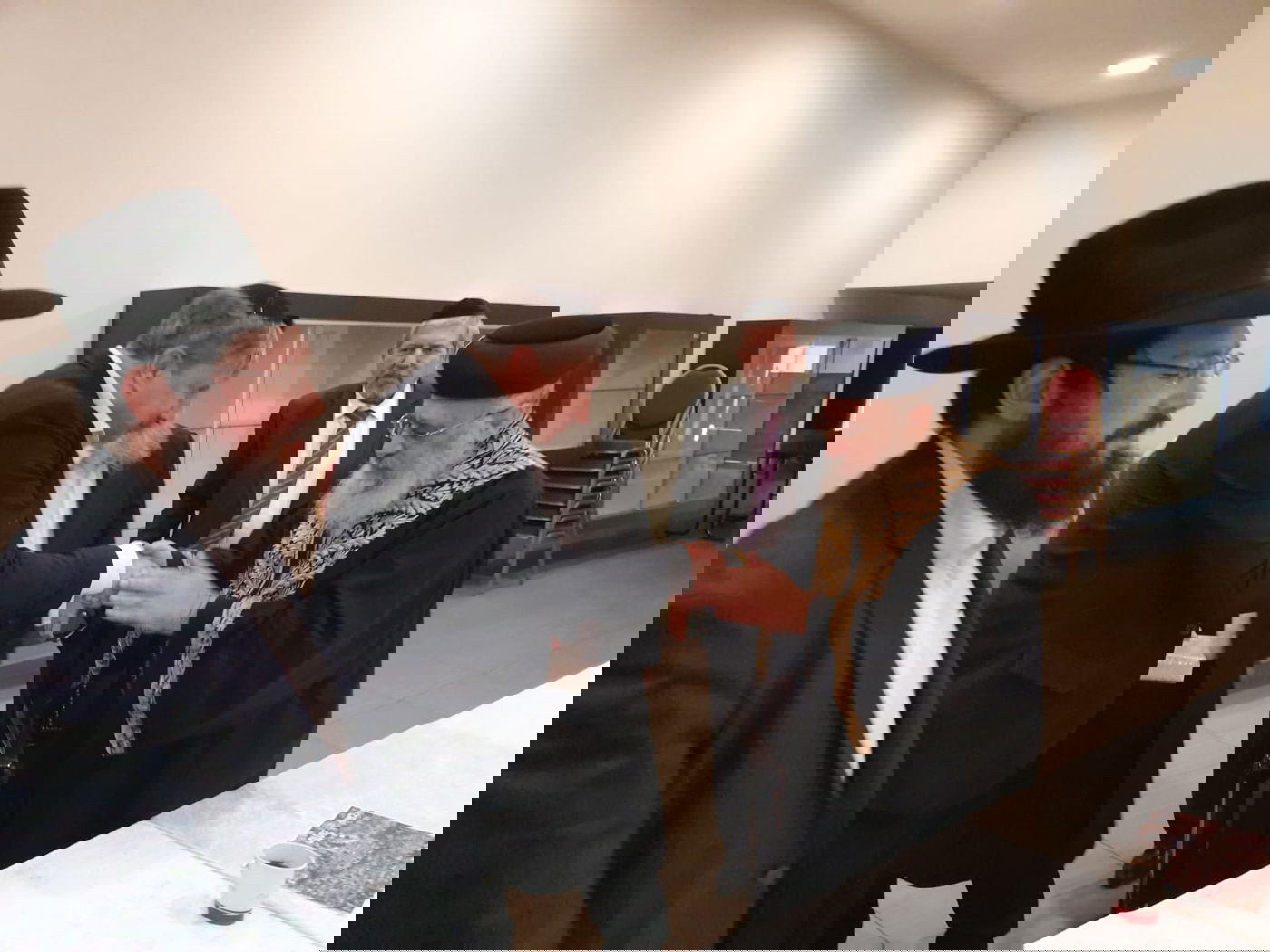 מסע החיזוק של הראשון לציון הגר"י יוסף באנטוורפן. צפו