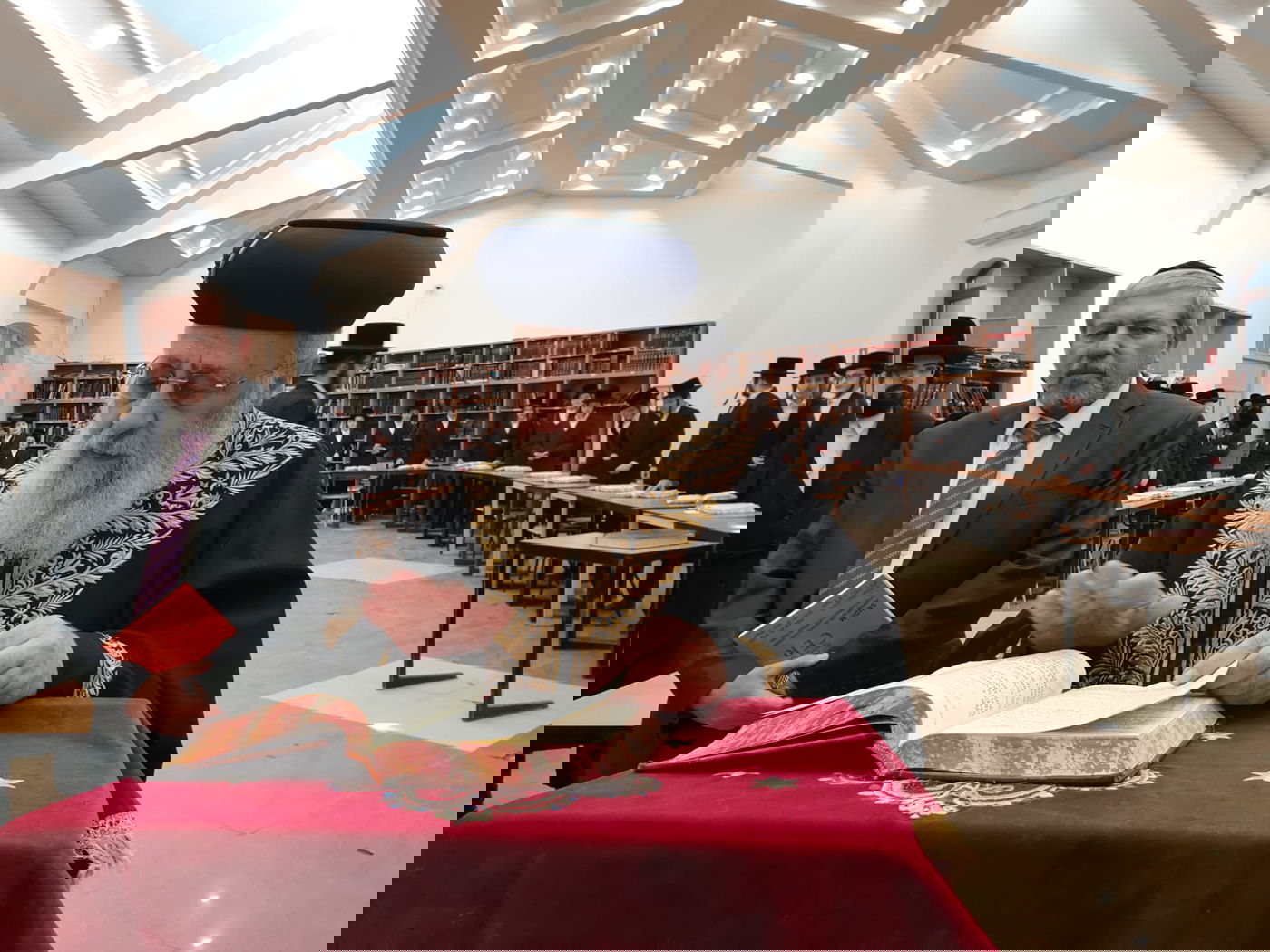 מסע החיזוק של הראשון לציון הגר"י יוסף באנטוורפן. צפו