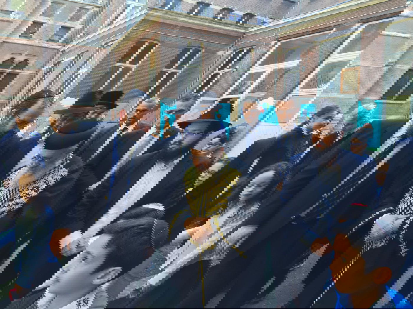 מסע החיזוק של הראשון לציון הגר"י יוסף באנטוורפן. צפו