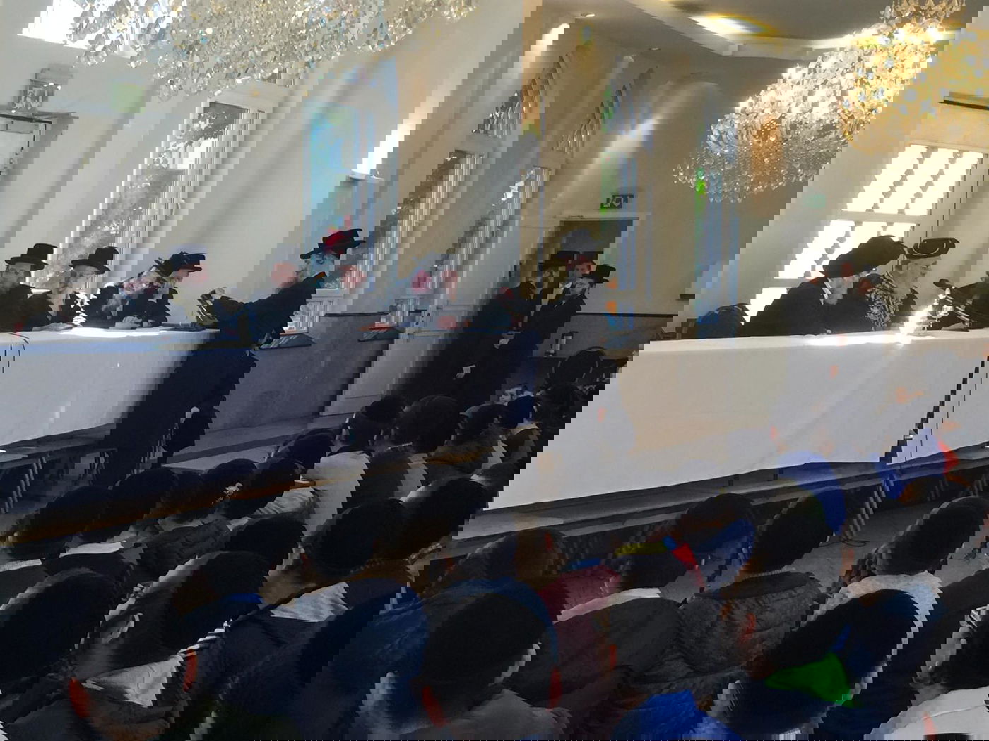 מסע החיזוק של הראשון לציון הגר"י יוסף באנטוורפן. צפו