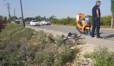 זירת התאונה