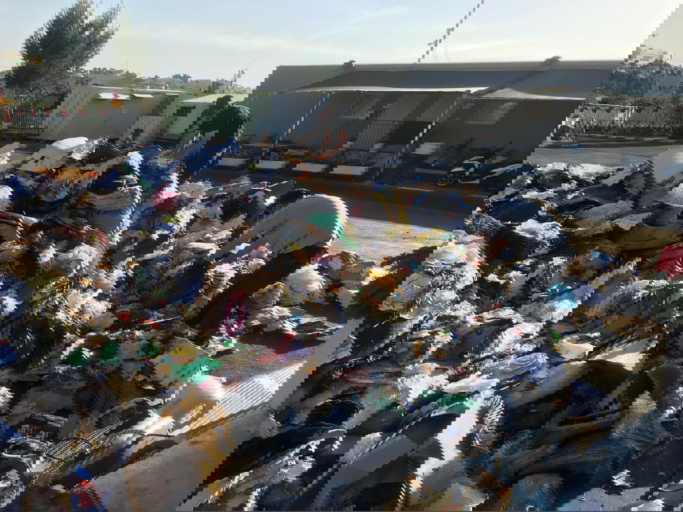 החיפוש בערימות האשפה