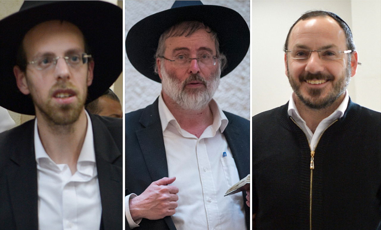 שמוליק אלישיב, נתי גרוסמן ואברהם טריגר