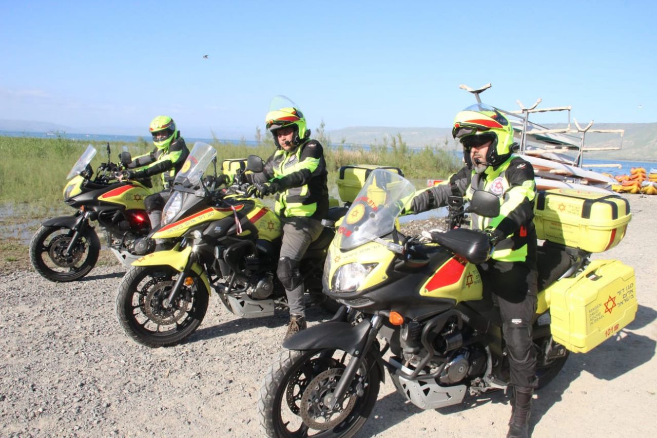 ההעירכות מד"א לשרב: באוויר, בים וביבשה.