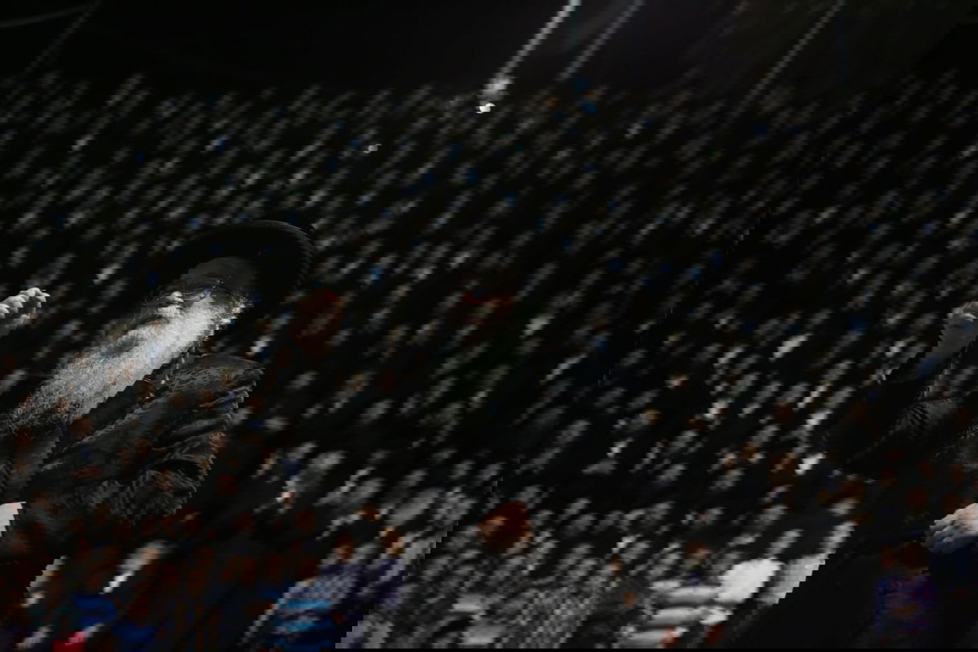 ערב ל"ג בעומר: האדמו"ר שכבר הדליק במירון