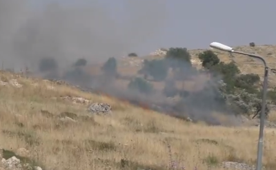 'בצלם': מתנחלים שרפו שדות, חיילים שתקו