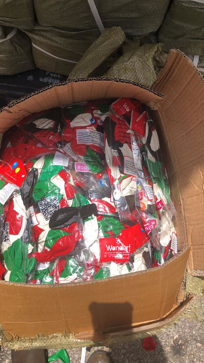 הבלונים שנתפסו