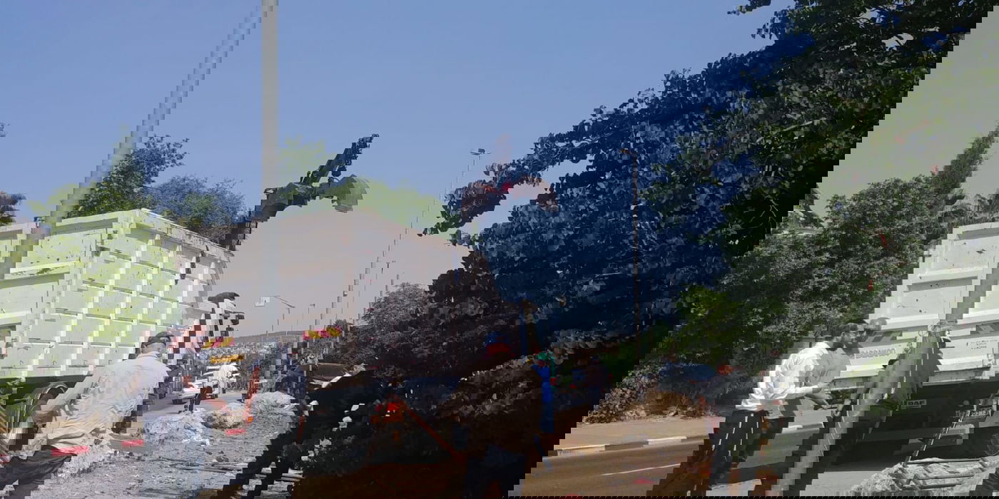 עשרות מדורות פורקו בירושלים - בגלל השרב