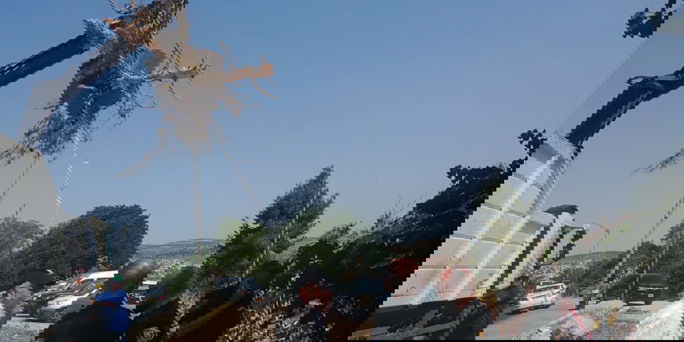 עשרות מדורות פורקו בירושלים - בגלל השרב