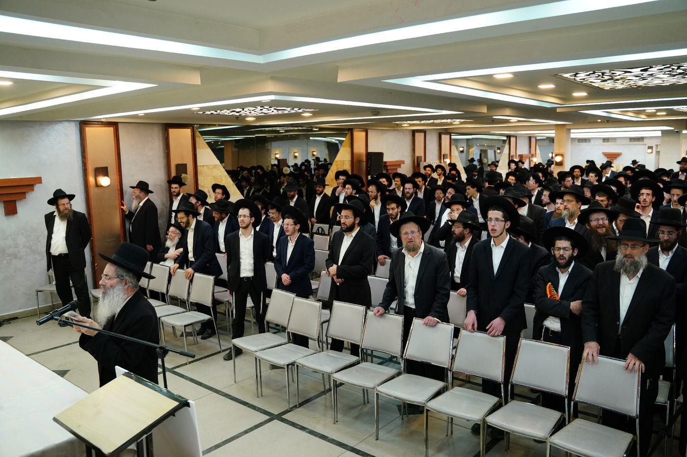 אנשי 'הפלג הירושלמי' בבני ברק התכנסו לעצרת מחאה