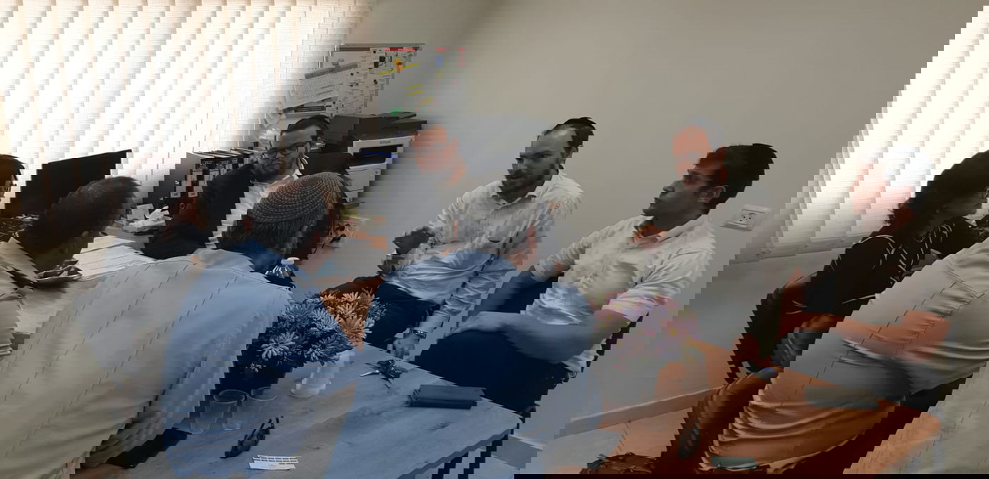 מפקד התחנה בירושלים נפגש עם 'שיח סוד'