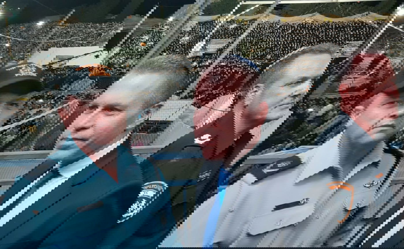 השר ארדן והמפכ"ל כהן