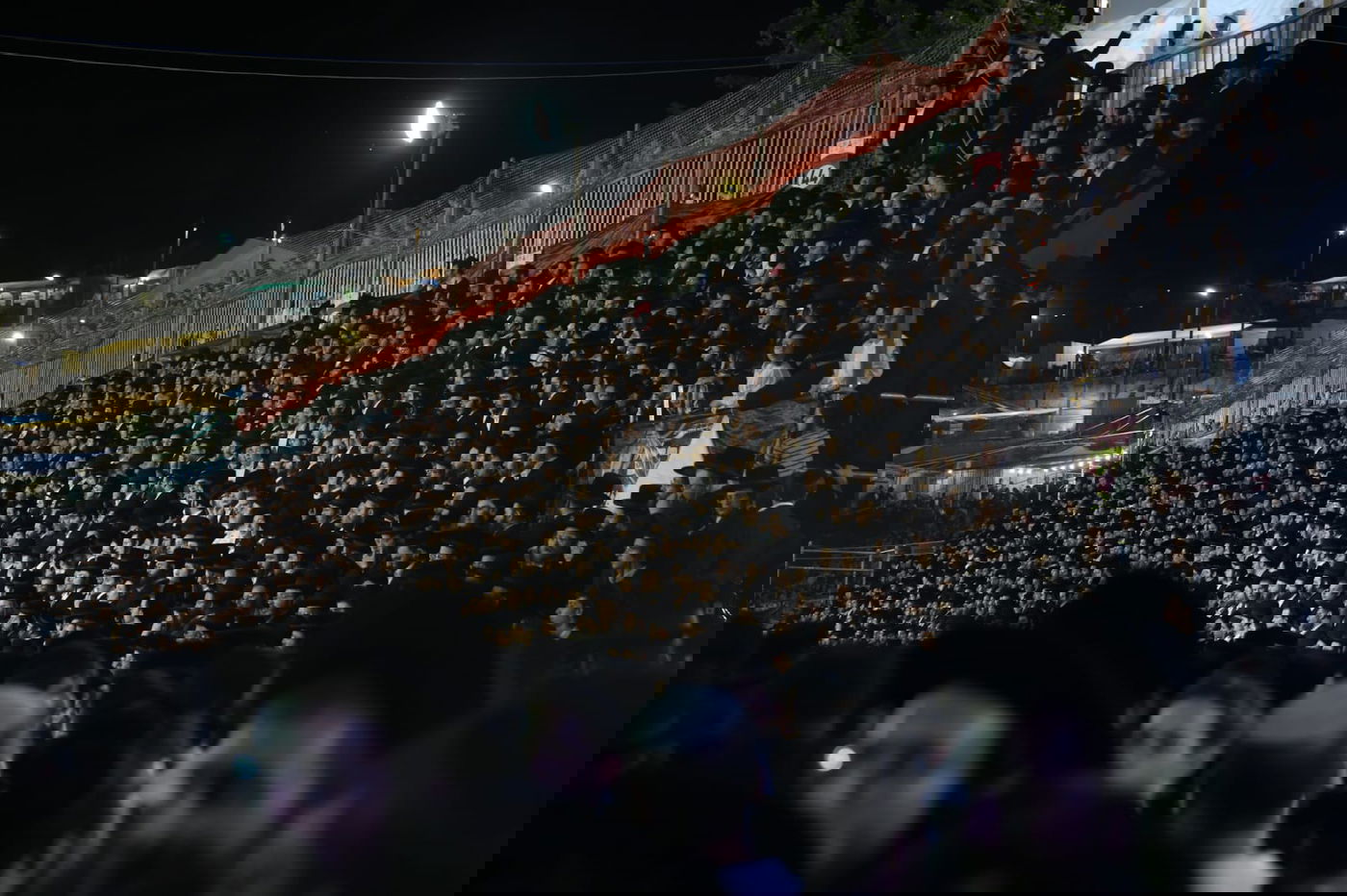 תיעוד מיוחד: ההדלקה של ר' מיילך בידרמן במירון