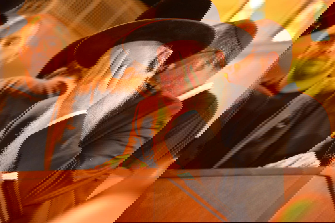 במירון: ההדלקה של רבי רפאל אבוחצירא