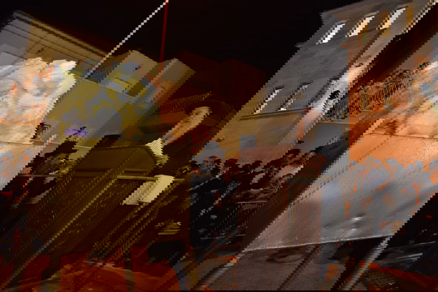 במירון: ההדלקה של רבי רפאל אבוחצירא