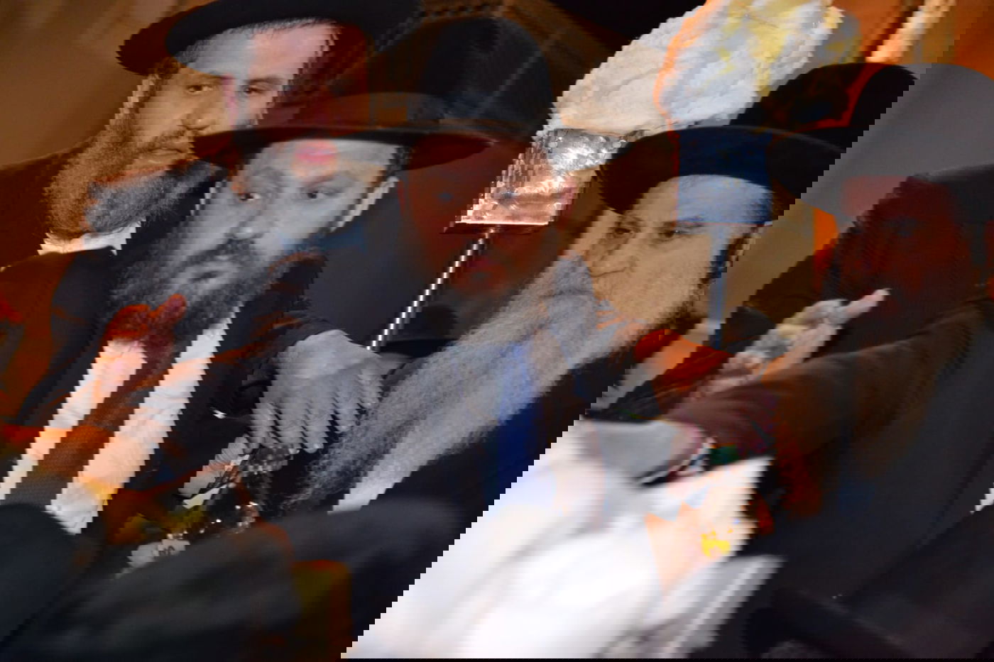 במירון: ההדלקה של רבי רפאל אבוחצירא