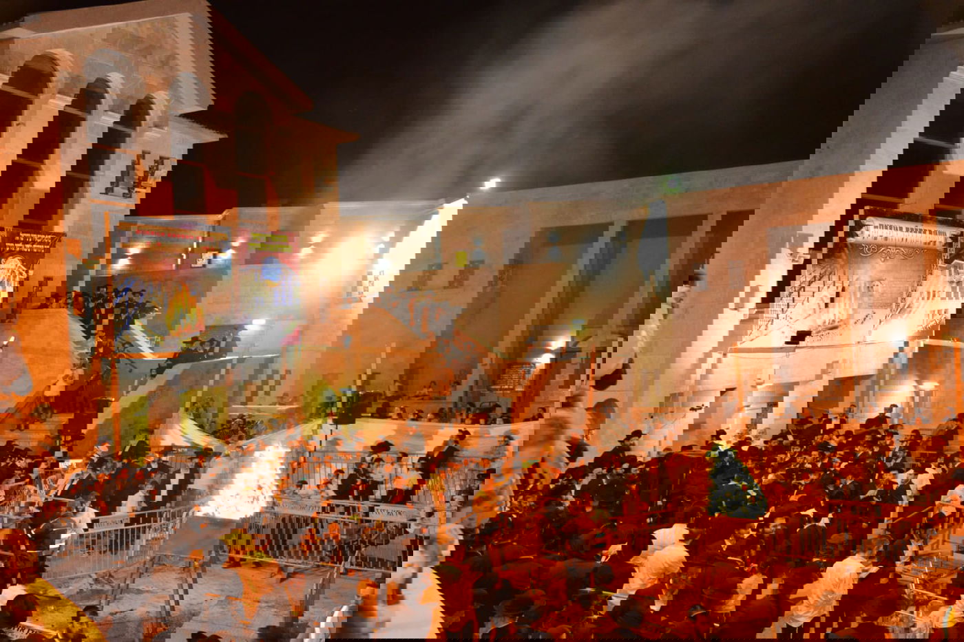 במירון: ההדלקה של רבי רפאל אבוחצירא