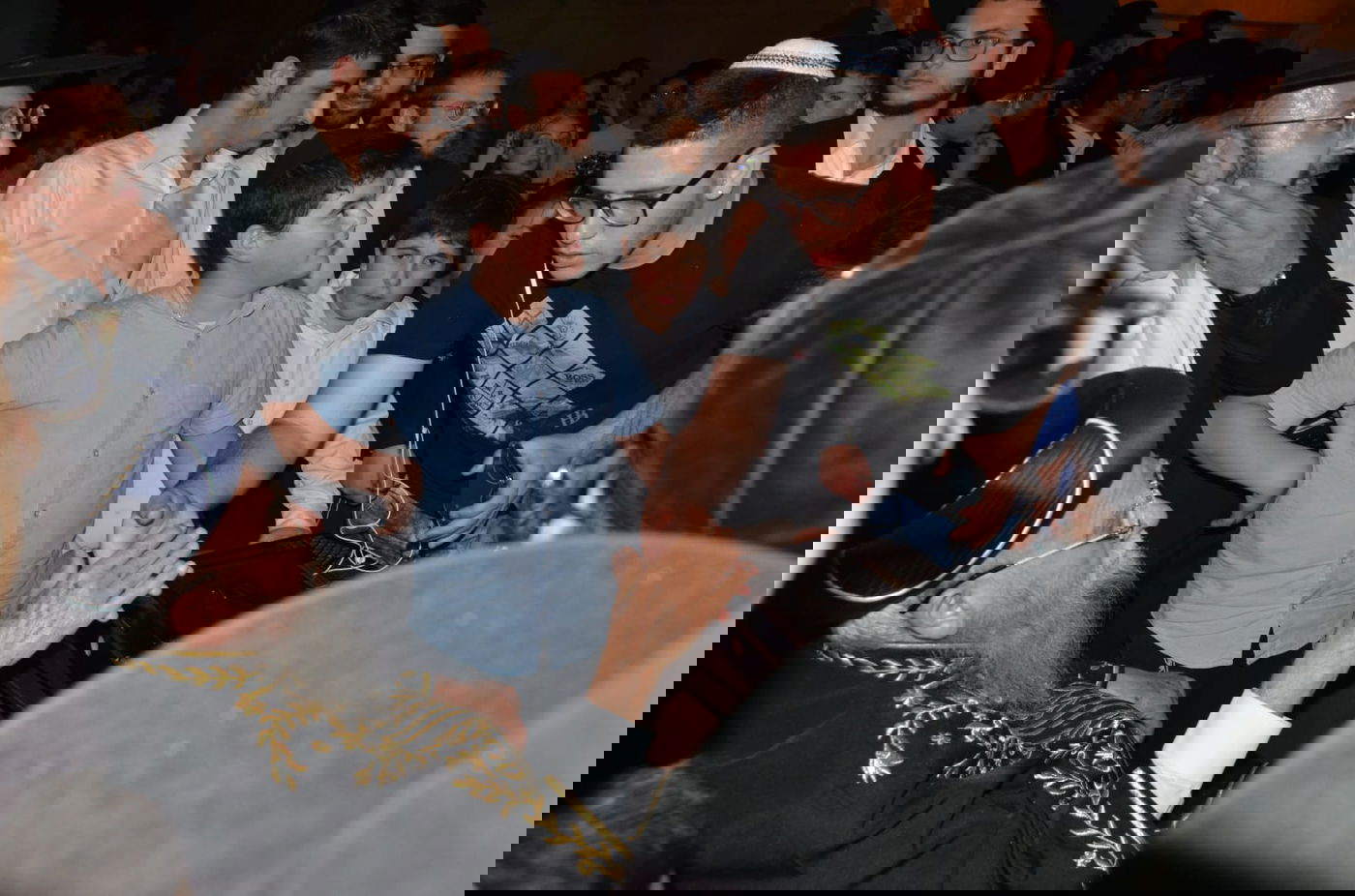 גלריה: ההדלקה של זקן הראשונים לציון