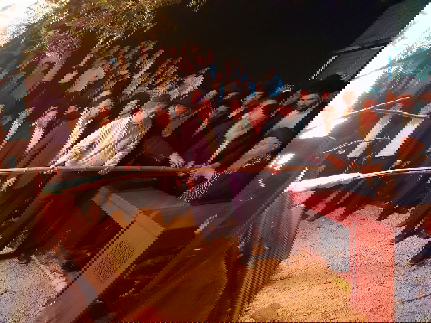 גלריה: ההדלקה של זקן הראשונים לציון