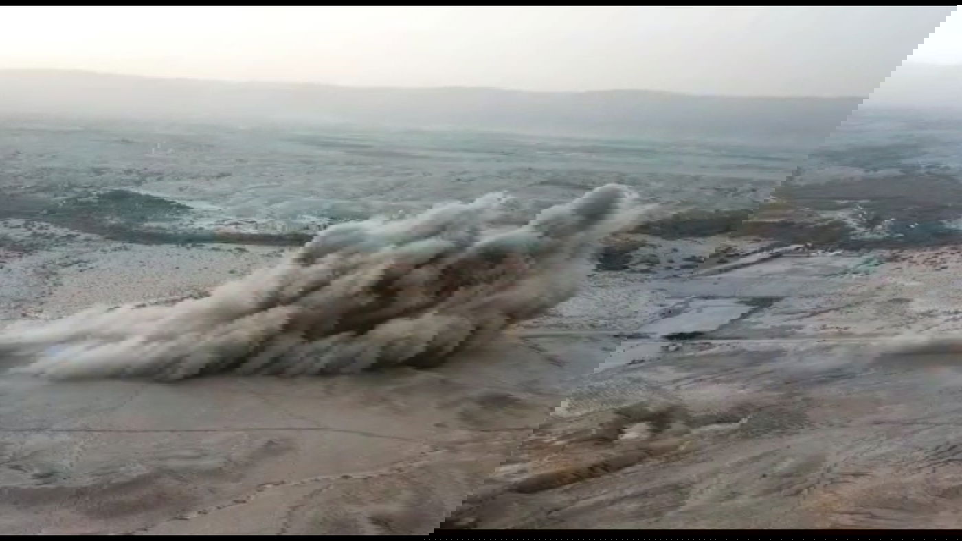 כך פונה שדה המוקשים הגדול • צפו בתיעוד