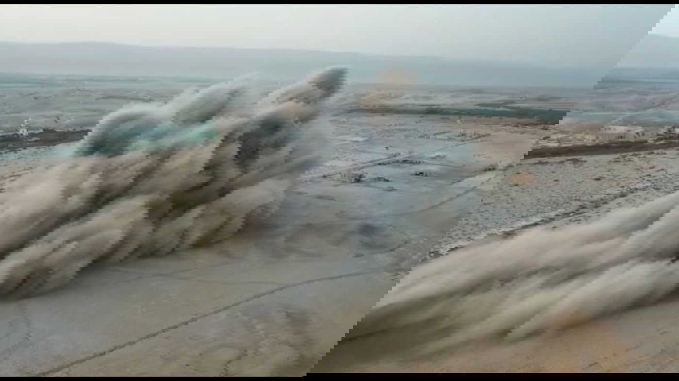 כך פונה שדה המוקשים הגדול • צפו בתיעוד