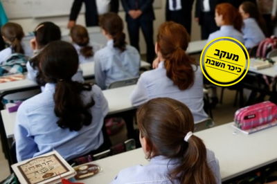 אילוסטרציה, תלמידות סמינר, לא "כיתת בכורות".