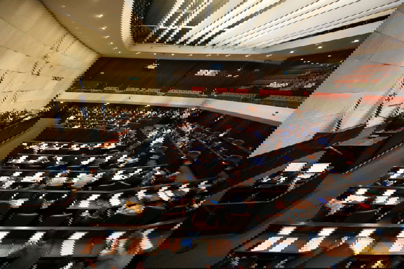 מליאת הכנסת, אמש